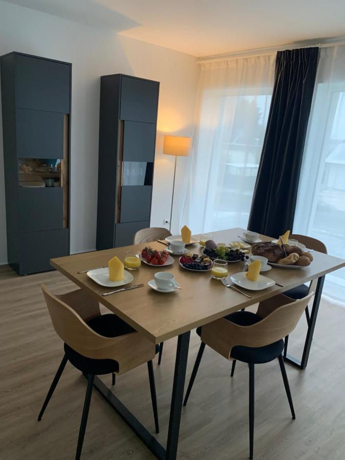 Eifel24, Neues Und Barrierefreies Appartement Mit Terrasse Schwirzheim ภายนอก รูปภาพ