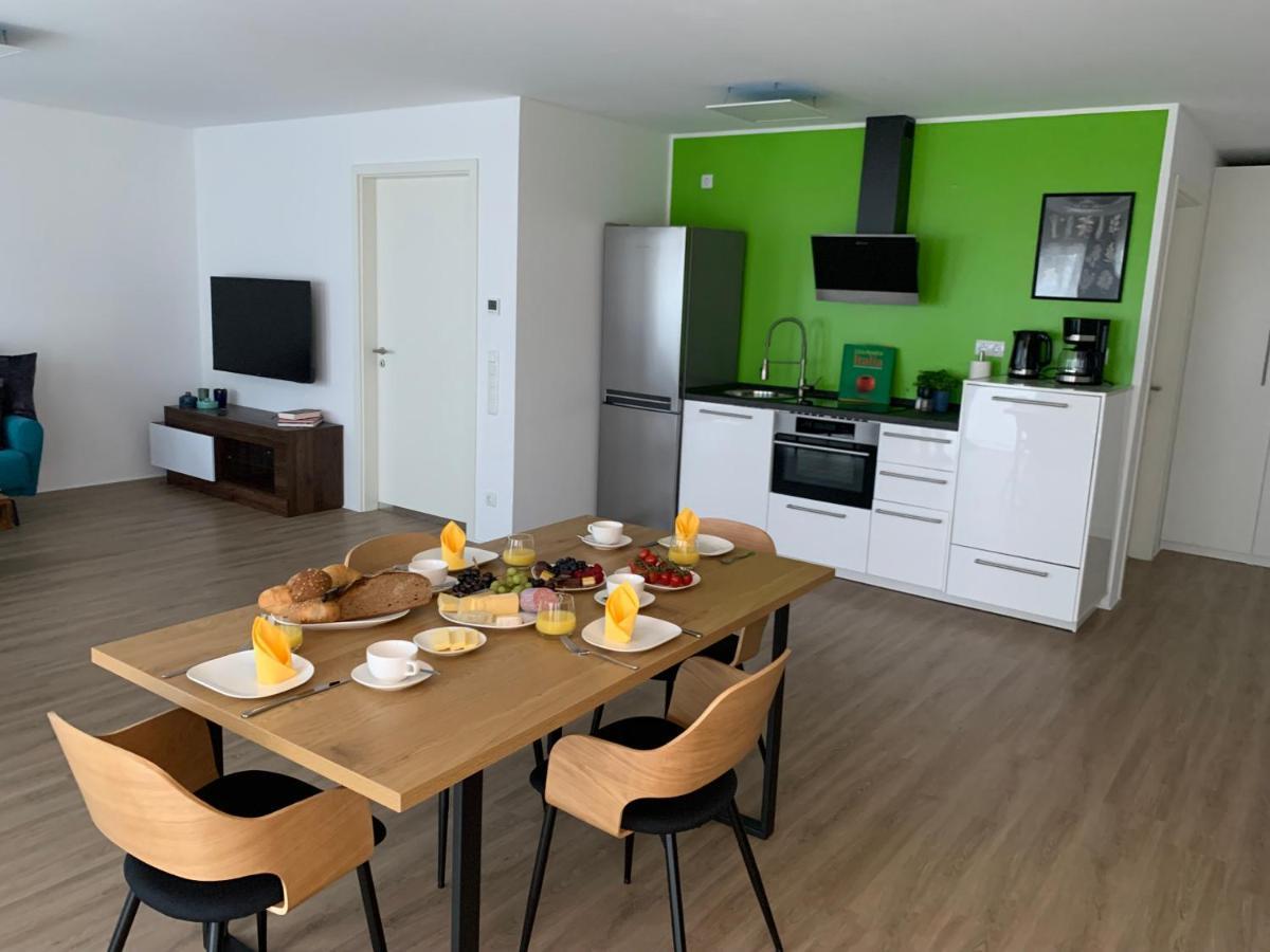 Eifel24, Neues Und Barrierefreies Appartement Mit Terrasse Schwirzheim ภายนอก รูปภาพ